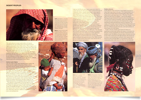 Deserts book design Deserts book design
