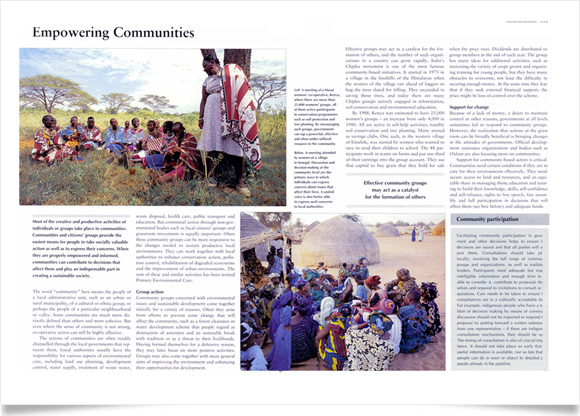 Caring for the Earth Caring for the Earth