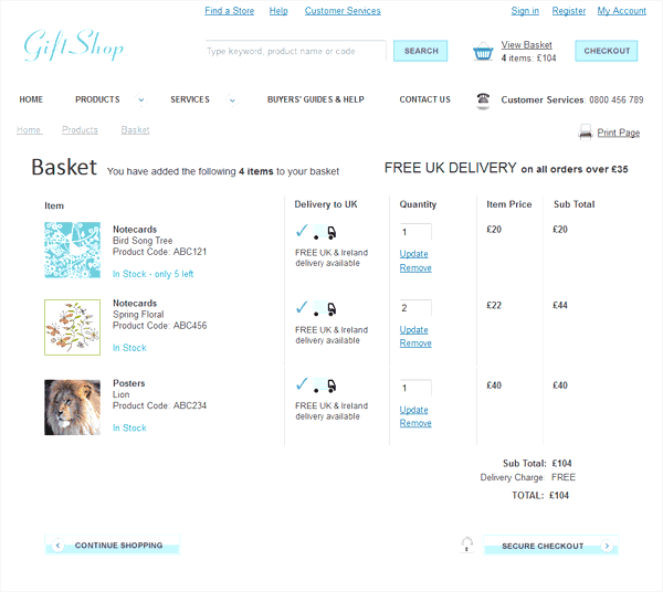 Giftshop
